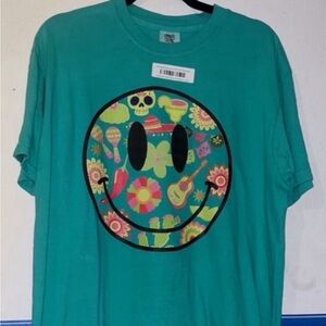 Comfort Colors Green Short Sleeve Tee